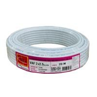 ราคา THAI UNION สายไฟ VAF 2x2 5 Sqmm ยาว 100 เมตร มอก คุณภาพสูง ทองแดงเต็ม ของแท้ 100 (24554276154)