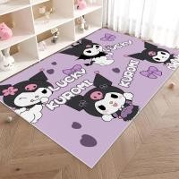 ราคา MINISO Sanrio น่ารัก Kuromi พิมพ์พรมลื่นพรมล้างทําความสะอาดได้สําหรับห้องนั่งเล่นห้องนอนพรมห้องน้ําพรมปูพื้นห้องครัวพรมเช็ดเท้า (23842005792)