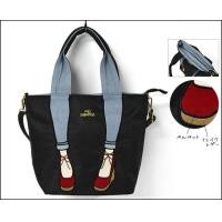 ราคา กระเป๋าสะพายข้างผ้าไนลอนกันน้ำปักลายขาสวย Mis Zapatos กระเป๋าสะพายไหล่แบบยูนิเซ็กซ์ กระเป๋าถือแบบลำลอง กระเป๋าสะพายข้างแบบลำลอง (22263652406)