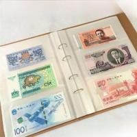 ราคา สมุดธนบัตรกระดาษ 360 ใบ สมุดธนบัตรเงินหมุนได้ กระเป๋าป้องกันธนบัตร สมุดเก็บเหรียญระลึก วัสดุกระดาษ อุปกรณ์เก็บสะสม (16933314344)
