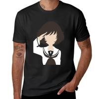 ราคา Yukari Akiyama from Girls und Panzer T Shirt blacks for a boy mens shirt graphic Summer fashion New Arrival Cotton Short Sleeve (22602757436)