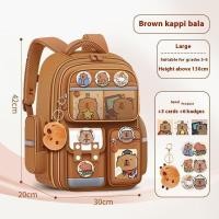 ราคา C K กระเป๋าเป้สะพายหลังกันน้ำหมีกระเป๋านักเรียนสไตล์เกาหลีอเนกประสงค์น่ารักการ์ตูนเด็กหมีขนาดใหญ่ (24118173130)