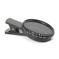 ราคา 52mm Phone ND Filter ND2 to ND400 Clip on Variable Neutral Density Filter for Phone Mobile Smart Phone Camera (24003011567)