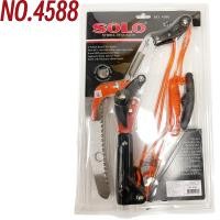 ราคา SOLO กรรไกรกระตุกรอกคู่พร้อมเลื่อย SOLO 4588 รุ่นใหม่ล่าสุด กรรไกรตัดกิ่งไม้ กรรไกรกระตุกกิ่ง ตัดกิ่งไม้ ของแท้ 100 (19402891806)