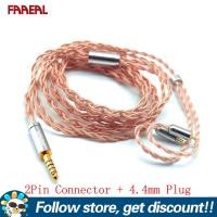 ราคา FAAEAL หูฟังสาย3 5Mm 2 5Mm 4 4Mm Gold Plated สายหูฟังทดแทน MMCX 2Pin 0 78มม อัพเกรดสายหูฟังสำหรับ BLON BL03 Moondrop Aria KATO KZ ZS10 Shure UE900s SE535 SE846 SE215 SE315 SE425 CCA TRN V90 TFZ ในหูหู