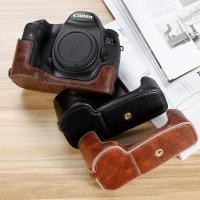 ราคา สมบัติสำหรับ Canon 5D4 กระเป๋ากล้อง 5D3 5DS 5DSR 6D 6D2 80D เคสหนังฐาน (23535325350)