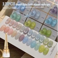 ราคา ชุดยาทาเล็บเจลลี่ใส สีชมพู 15 มล สําหรับร้านเสริมสวย 13 ชิ้น (23431668333)