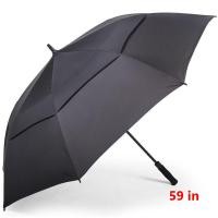 ราคา 52 59 in Cut Auto 2 layers golf umbrella automatic open golf umbrella 2 layers (24534942413)