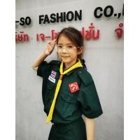 ราคา JA SO เนตรนารี ชุดเนตรนารี เสื้อเนตรนารี กระโปรงเนตรนารี แยกขายเสื้อ กระโปรง 2568 (22178376448)