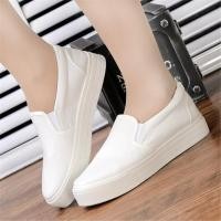 ราคา รองเท้าผ้าใบเสริมส้น 5 ซม รองเท้าผ้าใบผญ รองเท้าผ้าใบส้นสูง รองเท้านักเรียน 2022ใหม่ 100605 (15789656849)