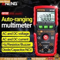 ราคา Vktech ANENG M107 M108ความแม่นยำสูง4000ชิ้นมัลติมิเตอร์แบบดิจิทัลอัจฉริยะจอ LCD ต้านทาน NCV เครื่องวัดเครื่องทดสอบกระแสไฟฟ้าแรงดันไฟฟ้า DC AC แบบพกพา (24362834065)