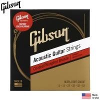 ราคา Gibson SAG CPB11 สายกีตาร์โปร่ง เบอร์ 11 Phosphor Bronze แบบเคลือบ ซีรีย์ Coated Phosphor Bronze ของแท้ 100 Ultra Light 0 011 0 052 Made in USA (9978994647)