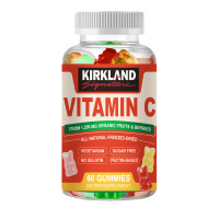 ราคา KIRKLAND Vitamin C Gummies Natural Antioxidants เพื่อเสริมสร้างภูมิคุ้มกันและคอลลาเจน การดูดซึมสูง (24263725467)