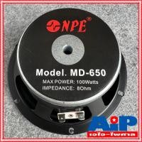 ราคา 1ดอก NPE MD 650 ลำโพง 6 5 นิ้ว ขอบยาง ดอกลำโพง ลำโพงNPE ดอกลำโพง MD 650 MD650 เอไอ ไพศาล (3871538687)