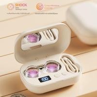 ราคา เครื่องล้างคอนแทคเลนส์ 110K HZ แบบพกพา เสียบ USB กล่องใส่คอนแทคเลนส์ กล่องเก็บคอนแทค ตลับคอนแทคเลนส์ เครื่องล้างคอนแทคเลนส์อัตโนมัติ (23343819314)