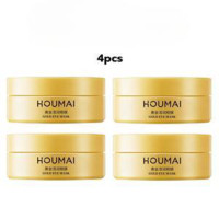 ราคา 1 แถม 3 HouMai 24K มาส์กใต้ตาทองคำ สติ๊กเกอร์ 60 ชิ้น 30 คู่ กล่อง การให้ความชุ่มชื้น ครีมบำรุงรอบดวงตา ผ่อนคลายดวงตาของคุณ (24283549900)