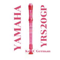 ราคา Yamaha ขลุ่ยรีคอร์เดอร์ Soprano Recorder รุ่น YRS 20GP สีชมพูใส (512301)