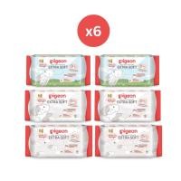 ราคา Pigeon พีเจ้น baby wipes ทิชชู่เปียก พีเจ้น เบบี้ไวฟ์ ผ้าเปียกเด็ก 6 ห่อ ราคาถูก ราคาพิเศษ ลดราคา 50 (24334597961)