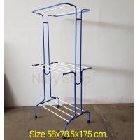 ราคา ราวตากผ้า ราวตากผ้ามีล้อ ราวเหล็ก ราวสนาม ราวตากผ้าสองชั้นมีล้อ ราวแขวนเสื้อ ราวอเนกประสงค์ ราว (19515963333)