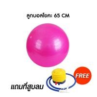 ราคา ลูกบอลโยคะ บอลโยคะ ฟิตบอล ฟิตเนสบอล ลูกบอลฟิตเนส พร้อมที่สูบลมฟรี (1979218485)
