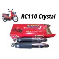 ราคา MDI โช๊คหลัง Suzuki RC110 Crystal คริสตัล ปลอกดำ (10059817779)