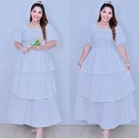 ราคา ส่งฟรี ด235 ด236 แม็กซี่เดรส ชุดเดรส เดรสสาวอวบ ชุดคนอ้วน ชุดสาวอวบ ขนมชั้นลายสก็อต สาวอวบ พลัสไซส์ เดรส ชุดเดรสสาวอวบ เดรสคนอ้วน เดรสไซส์ใหญ่ (24528451068)