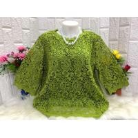 ราคา เสื้อลูกไม้ทั้งตัวอก48 52นี้วใส่ได้งานฟรีไชส์ค่ะ (23035169171)