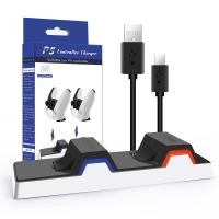 ราคา แท่นชาร์จจอย PS4 แบบคู่ ยี่ห้อ DOBE แท่นชาร์จ DualSense Wireless Charging Station Playstation 5 ชาร์จได้สองจอยพร้อมกัน (24348588143)