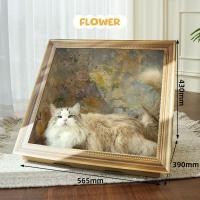ราคา PetStern ที่ลับเล็บแมว กรอบภาพวาดสีน้ำมัน DIY ของเล่นแมว ที่นอนแมวในภาพวาดสีน้ำมันวินเทจลับเล็บแมวได้ (24385841578)