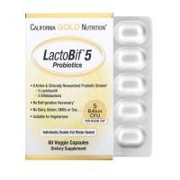 ราคา Lactobif Probiotics 5 billion CFU 60 veggies capsule โปรไบติก 60 แตปซูล (9587504046)