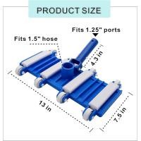 ราคา ล้อดูดตะกอนสระว่ายน้ำ ขนาด 14 นิ้ว ล้อดูดตะกอน Swimming Pool Vacuum Head 14 inch (24495451351)