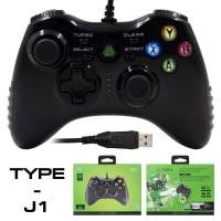 ราคา EGA TYPE J1 จอยเกมมิ่ง Gaming Joy Controller มีสาย For PC TV Box Android PS3 Windows ของแท้ รับประกันสินค้า 2 ปี (18711722308)