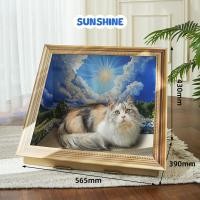 ราคา PetStern ที่ลับเล็บแมว กรอบภาพวาดสีน้ำมัน DIY ของเล่นแมว ที่นอนแมวในภาพวาดสีน้ำมันวินเทจลับเล็บแมวได้ (24385841577)
