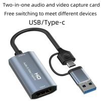 ราคา Mini Video Capture Card type c USB 3 1 HD เอชดีเอ็มไอ Video Recording Box For PS4 Game DVD Camcorder HD Camera Live Recording (3084604394)