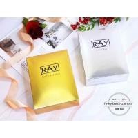 ราคา ยกแพ๊ค10ชิ้น มาส์คหน้า RAY facial mask สีทองและสีเงิน ของแท้ 100 มีสติกเกอร์ตรวจสอบ แบบกล่อง (22874066545)