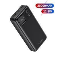 ราคา KUULAA 22 5W Power Bank 20000mAh Portable Fast Charging PowerBank 20000 mAh Outdoor USB PoverBank External Battery Charger For iPhone Xiaomi Samsung 20000mAh Portable Power Bank (24389646900)