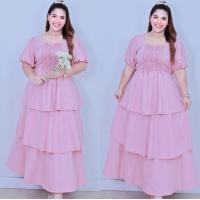 ราคา ส่งฟรี ด235 ด236 แม็กซี่เดรส ชุดเดรส เดรสสาวอวบ ชุดคนอ้วน ชุดสาวอวบ ขนมชั้นลายสก็อต สาวอวบ พลัสไซส์ เดรส ชุดเดรสสาวอวบ เดรสคนอ้วน เดรสไซส์ใหญ่ (24528451073)