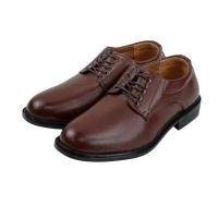 ราคา รองเท้าหนังผู้ชายแบบผูกเชือกสีน้ำตาล หนัง PU (21113769028)