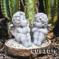 ราคา เทวดาน้อย คิวปิด1คู่ ตุ๊กตาปูนปั้น ตกแต่งบ้าน ตกแต่งสวน สูง 16ซม (21261328787)