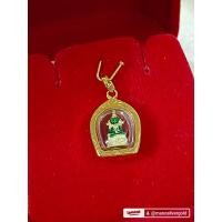 ราคา จี้พระ A390 พระแก้วมรกต รุ่นเล็ก ทองไมครอน มงคล (23815173434)
