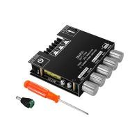 ราคา แอมป์จิ๋วZK MT21 ลำโพง บลูทูธ บอร์ดขยายเสียงสเตอริโอ ซับวูฟเฟอร์ บลูทูธ 5 0 50WX2 100W 2 1 แชนแนล แอมป์จิ๋ว (24524966238)