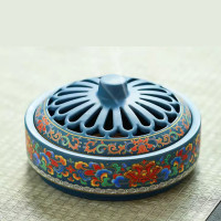 ราคา กระถางเซรามิค กระถางธูป กระถางกำยาน มีลวดลายสวยงาม ใช้ใส่กำยานจุดบูชาพระ ตกแต่งบ้าน วางกำยานขด (22879237090)