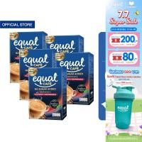 ราคา 5 กล่อง Equal Cafe อิควล คาเฟ่ กาแฟหญ้าหวาน 3in1 รสเอสเปรซโซ ขนาด 10 ซอง 60 แคลอรี (2000284506)