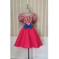 ราคา ชุดย้อนยุค ชุดลายดอก ชุดทองกวาว (18455958956)