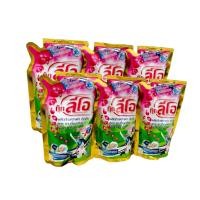 ราคา น้ำยาซักผ้า Cook Leo ยกลัง 24 ถุง 400 มล สูตรแอนตี้แบตทีเรีย ผลิตภัณฑ์ซักผ้า กุ๊กลีโอ หอมมาก ซักสะอาด ไม่ต้องใช้น้ำยาปรับผ้านุ่ม ของแท้ (19538770358)