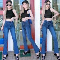 ราคา ส่งเร็ว กางเกงยีนส์ผู้หญิง no 238 ทรงขาม้าเล็ก เอวสูง (23800846391)