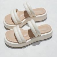 ราคา คิ้วท์มาก ALIN BRAND รองเท้าส้นตึก สูง 1 5 นิ้ว MOMOKO (20266659930)