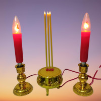ราคา ชุดกระถางธูปเทียนไฟเต้น ชุดกระถางธูปเทียนไฟฟ้า ชุดธูปเทียนไฟฟ้า กระถางธูปเทียนไฟเต้น ชุดกระถางธูปเทียนไฟกระพริบ ชุดกระถางธูปพร้อมเทียนไฟฟ้า กระถางธูปเทียนไฟฟ้า (1200810140)