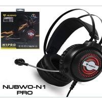 ราคา NUBWO N1 Pro Stereo Headset Gaming หูฟังเกมมิ่ง ระบบสเตริโอ กระหึ่ม รอบทิศทาง (7828241199)
