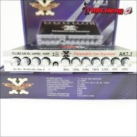 ราคา ปรีแอมป์ ปรีรถยนต์ โม 7แบน PLATINUM PX AK7 1 ปรีแยกซับ ปรีปรับเสียง ปรีรถยนต์ ปรีโม เครื่องเสียงรถยนต์ พร้อมปลั๊กหลัง ของใหม่ (23764345645)